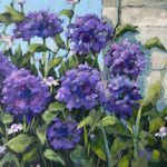 Deb Rolfs Painting On Black Canvas 1 (1)