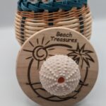 Terri Feutz Beach Treasure Jar Basket 2