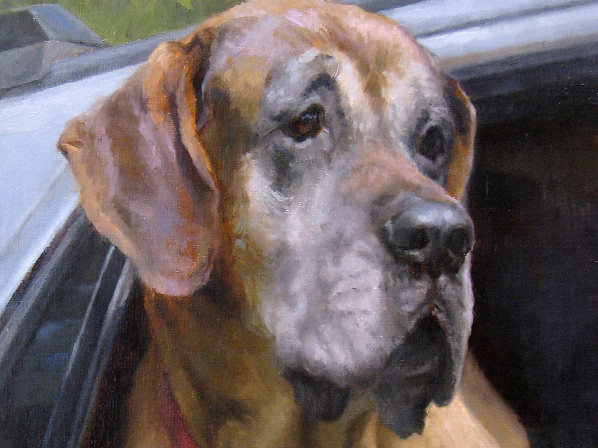 Cv Dog Painting